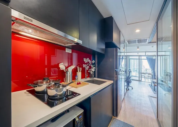 公寓 500m To Mrt L Large 52 Sqm L View 曼谷